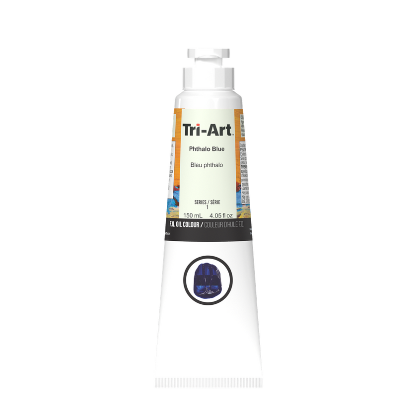 Tri-Art Oil Colours - Phthalo Blue - Art Noise