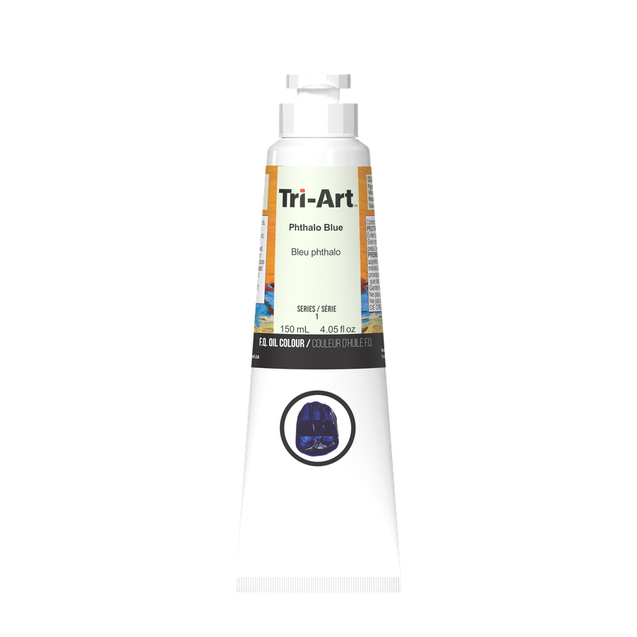 Tri-Art Oil Colours - Phthalo Blue - Art Noise