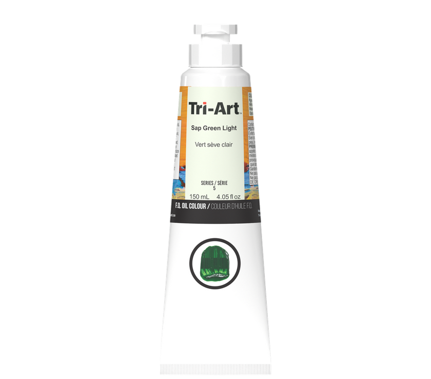 Tri-Art Oil Colours - Sap Green Light - Art Noise