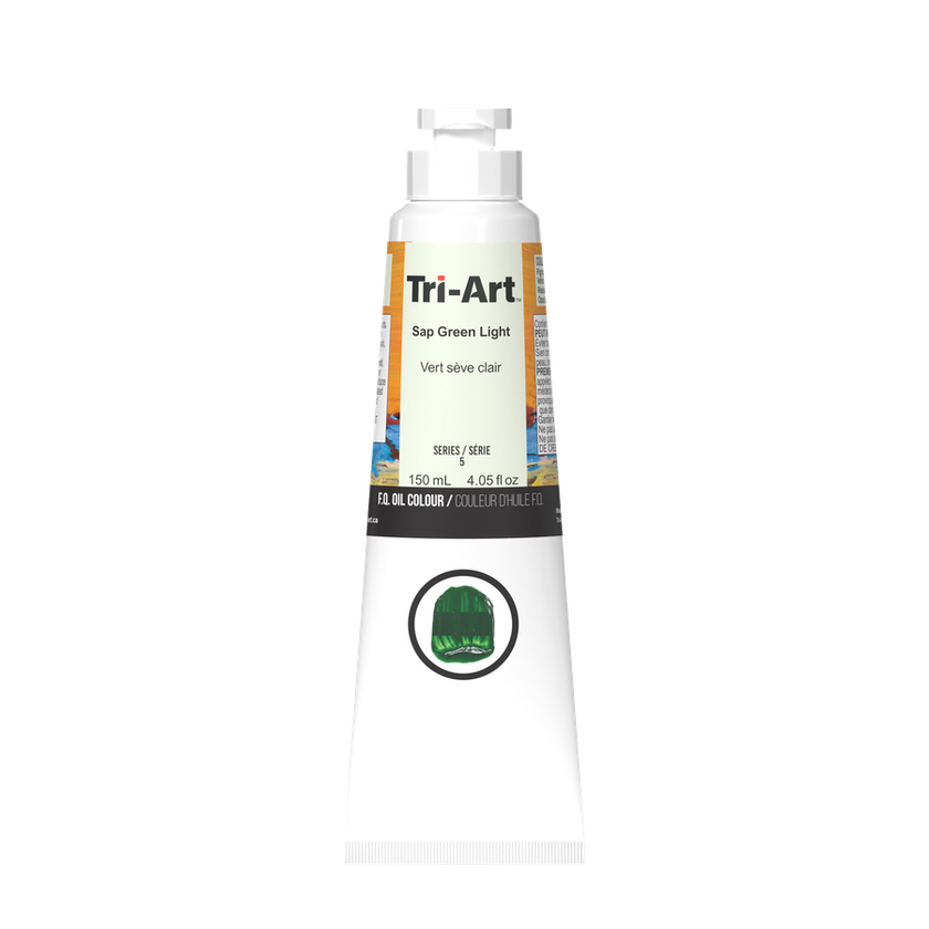 Tri-Art Oil Colours - Sap Green Light - Art Noise