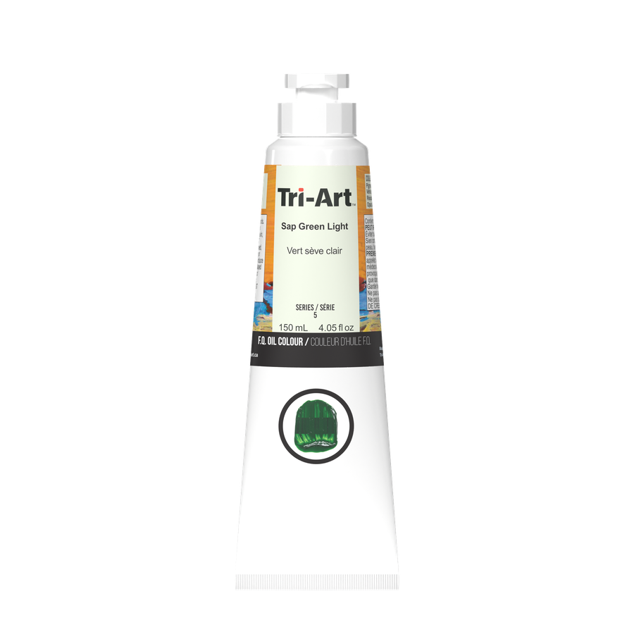 Tri-Art Oil Colours - Sap Green Light - Art Noise