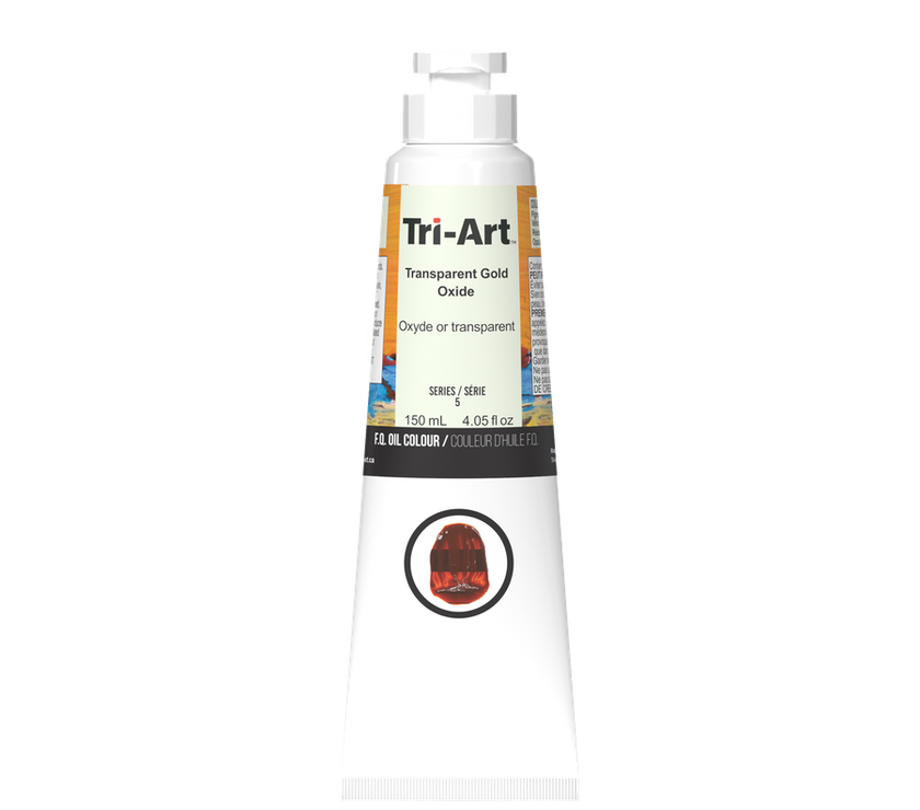 Tri-Art Oil Colours - Transparent Gold Oxide - Art Noise