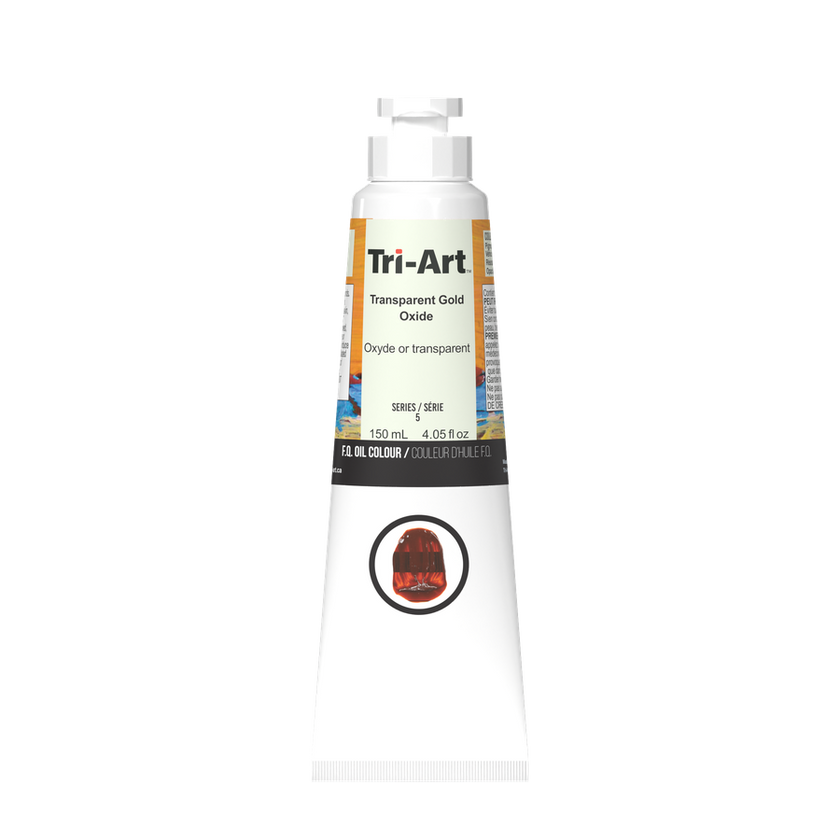 Tri-Art Oil Colours - Transparent Gold Oxide - Art Noise