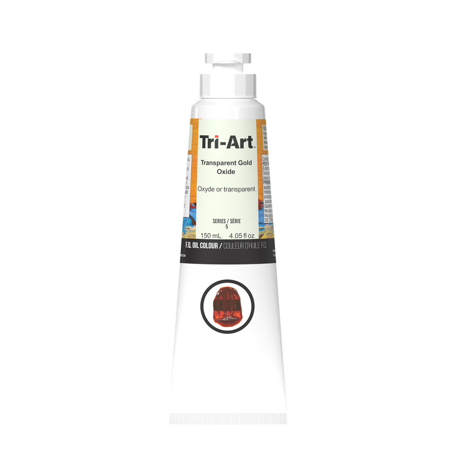 Tri-Art Oil Colours - Transparent Gold Oxide - Art Noise