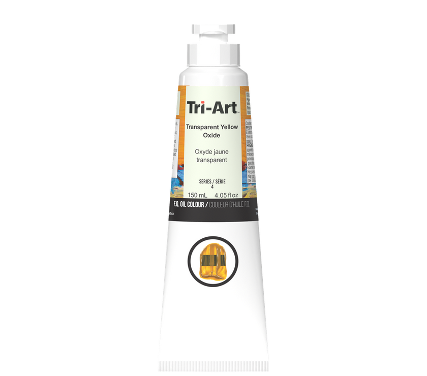 Tri-Art Oil Colours - Transparent Yellow Oxide - Art Noise