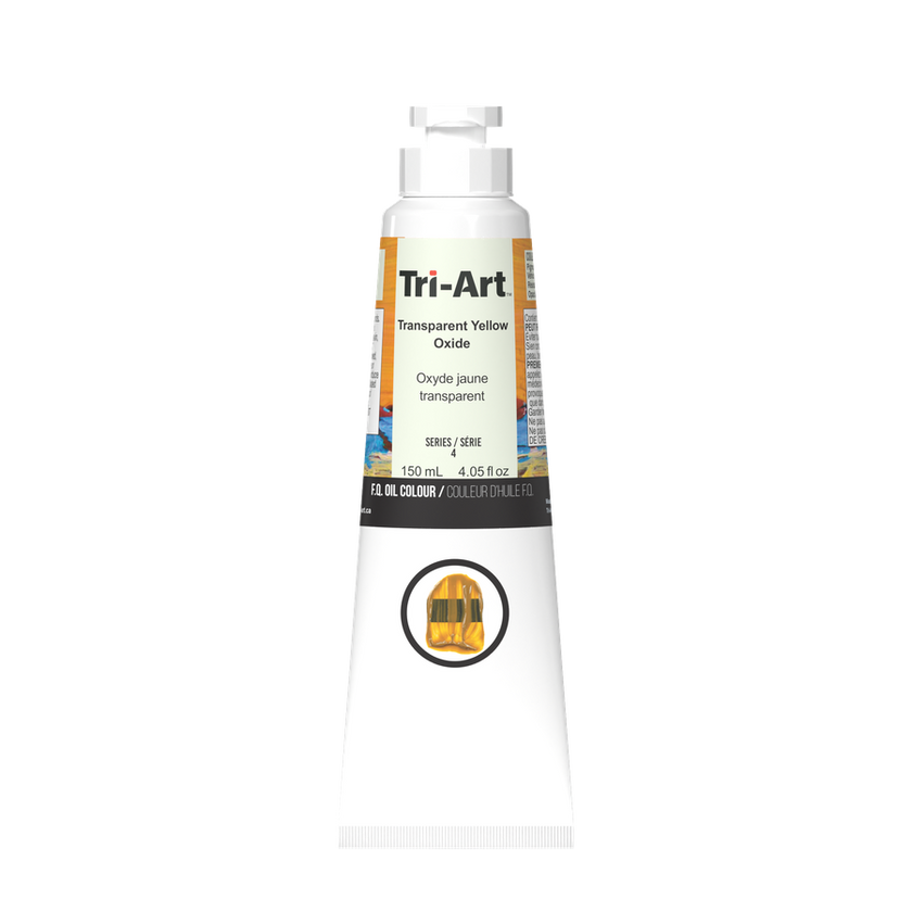 Tri-Art Oil Colours - Transparent Yellow Oxide - Art Noise
