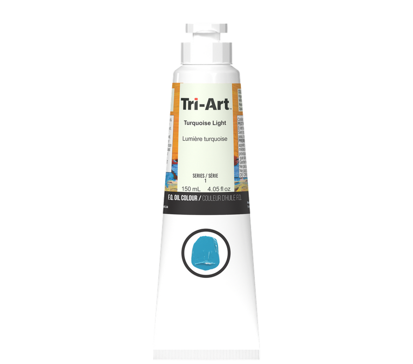 Tri-Art Oil Colours - Turquoise Light - Art Noise