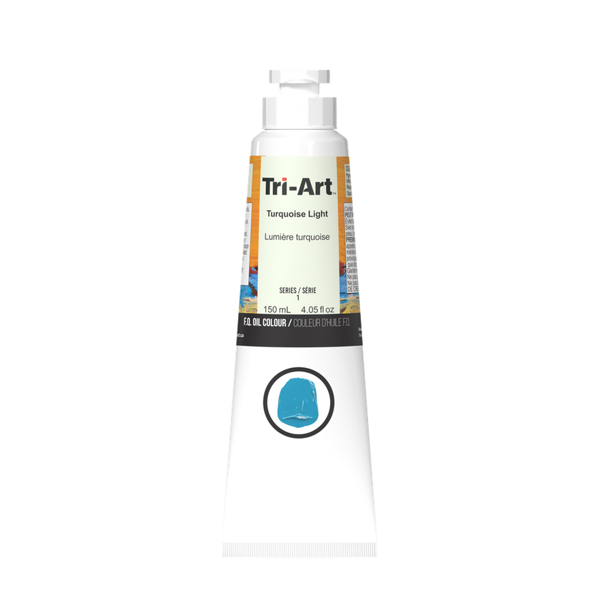 Tri-Art Oil Colours - Turquoise Light - Art Noise