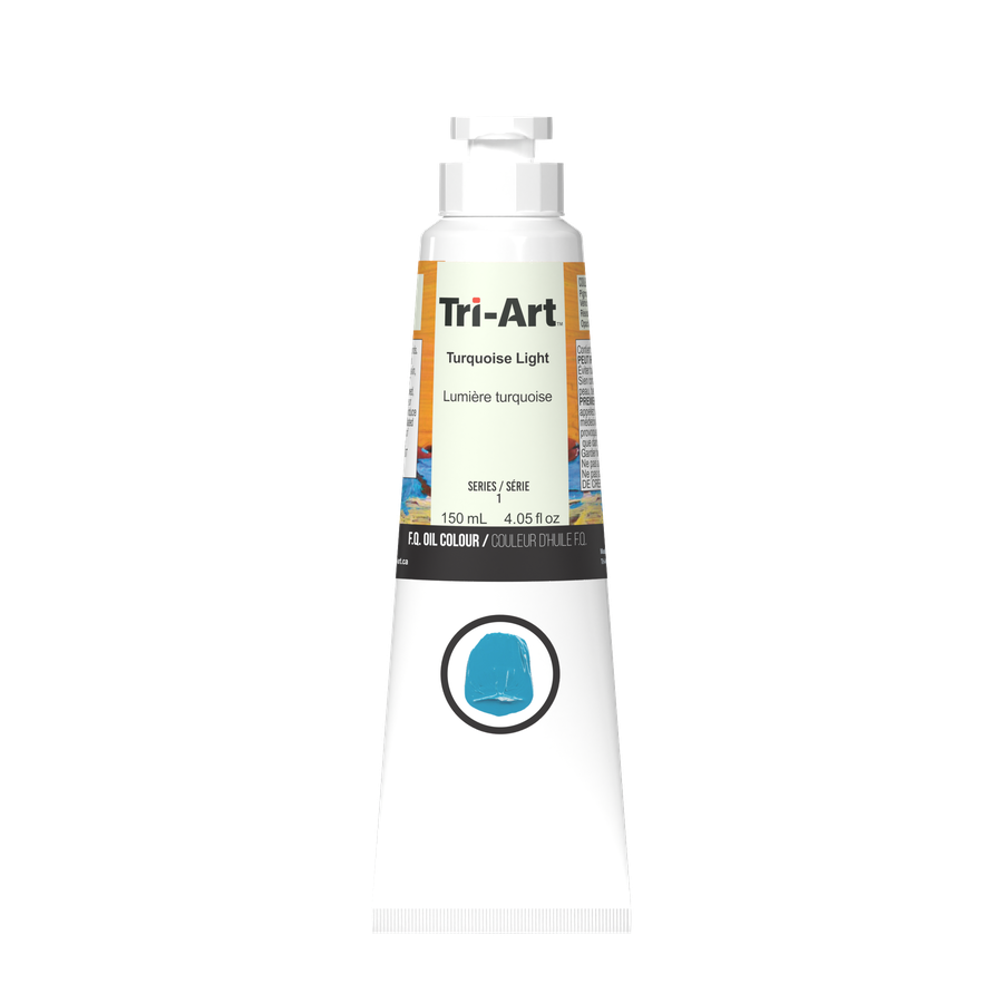 Tri-Art Oil Colours - Turquoise Light - Art Noise