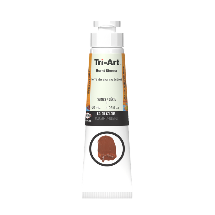 Tri-Art Oil Colours - Burnt Sienna - Art Noise