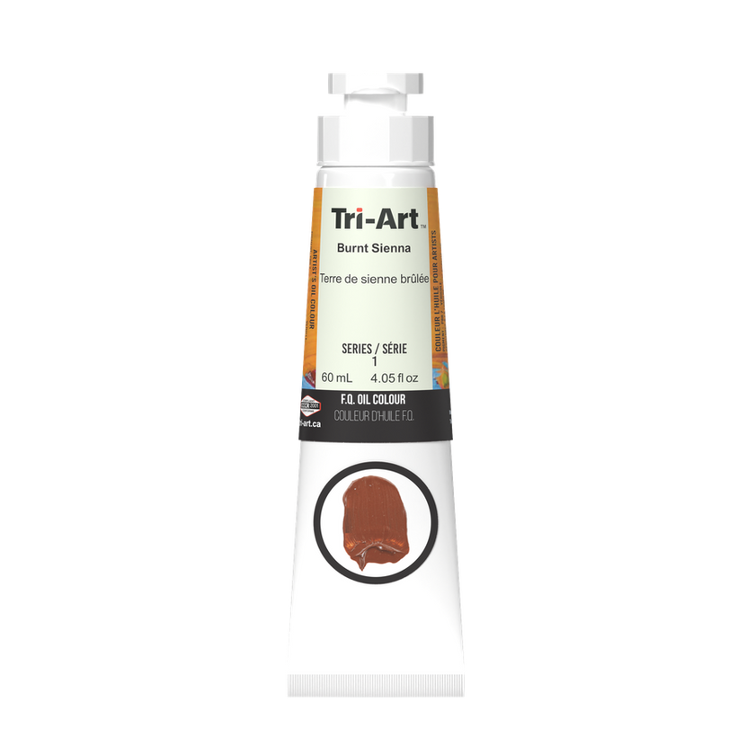 Tri-Art Oil Colours - Burnt Sienna - Art Noise