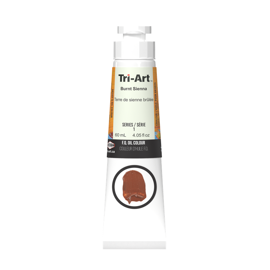 Tri-Art Oil Colours - Burnt Sienna - Art Noise