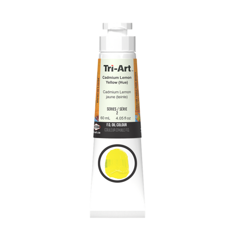Tri-Art Oil Colours - Cadmium Lemon Yellow Hue - Art Noise