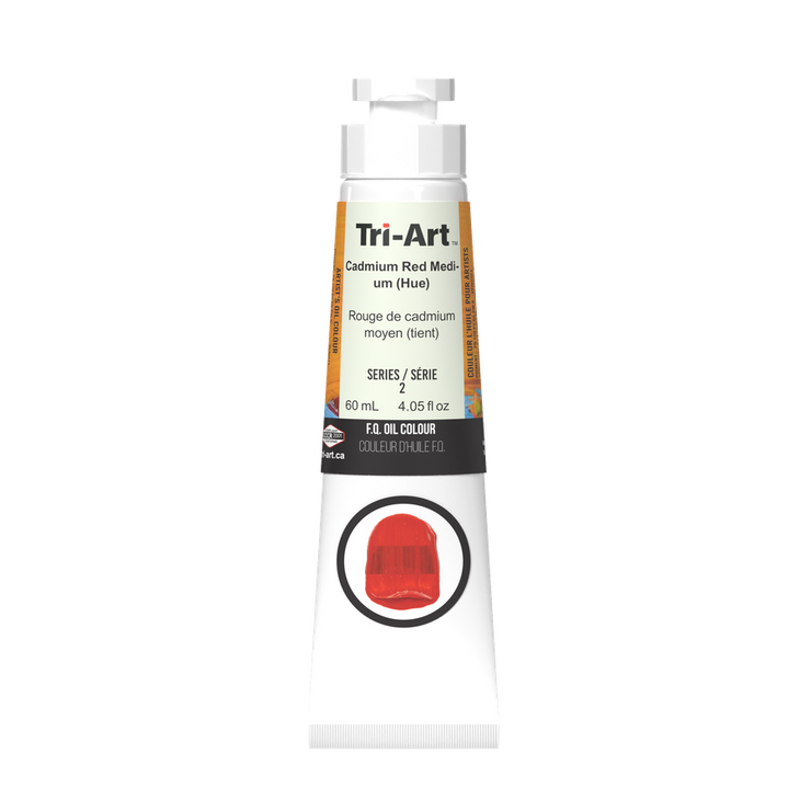 Tri-Art Oil Colours - Cadmium Red Medium Hue - Art Noise