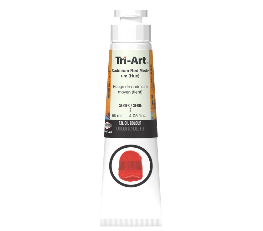 Tri-Art Oil Colours - Cadmium Red Medium Hue - Art Noise