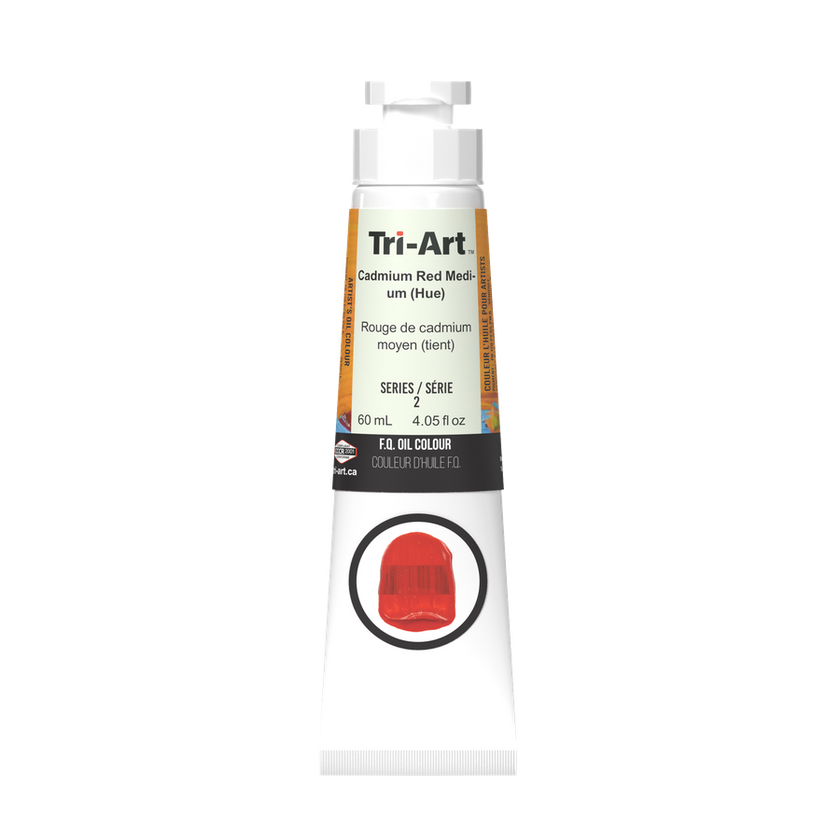 Tri-Art Oil Colours - Cadmium Red Medium Hue - Art Noise