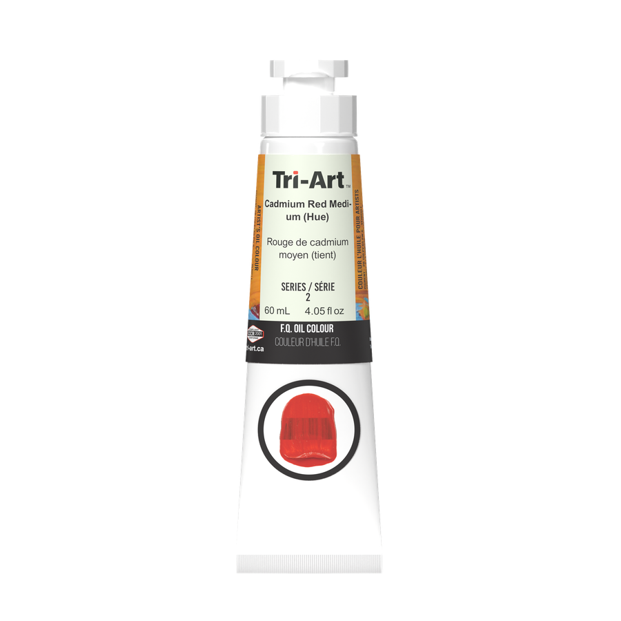 Tri-Art Oil Colours - Cadmium Red Medium Hue - Art Noise