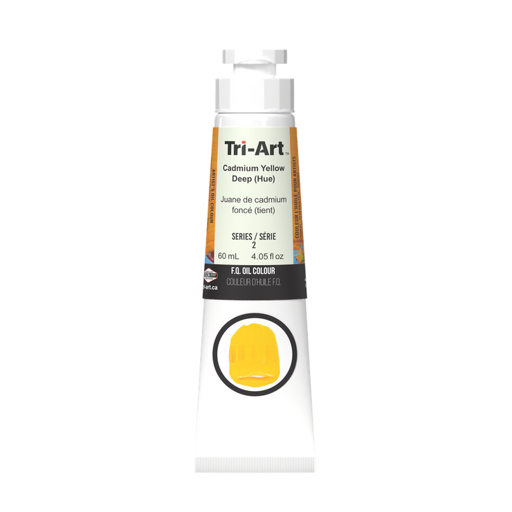 Tri-Art Oil Colours - Cadmium Yellow Deep Hue - Art Noise