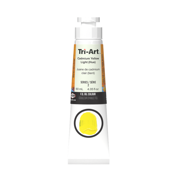 Tri-Art Oil Colours - Cadmium Yellow Light Hue - Art Noise