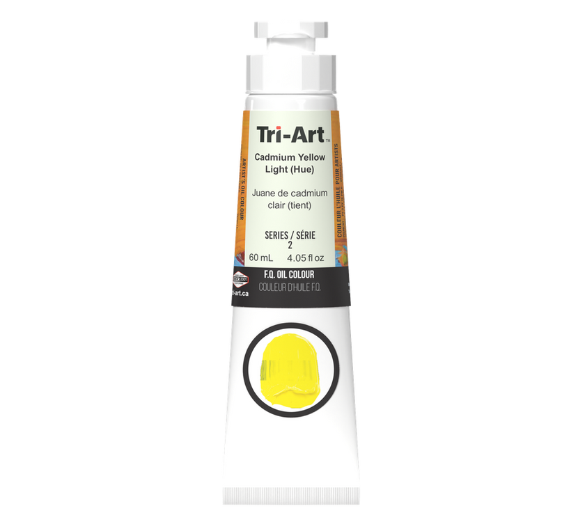 Tri-Art Oil Colours - Cadmium Yellow Light Hue - Art Noise