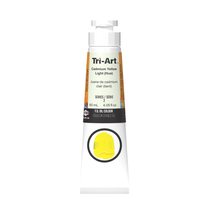 Tri-Art Oil Colours - Cadmium Yellow Light Hue - Art Noise