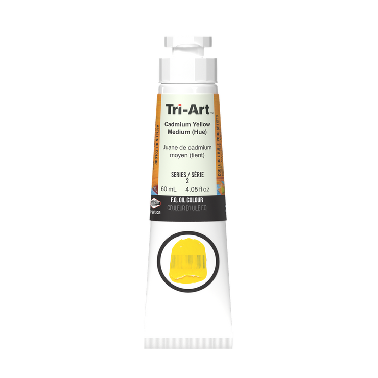 Tri-Art Oil Colours - Cadmium Yellow Medium Hue - Art Noise