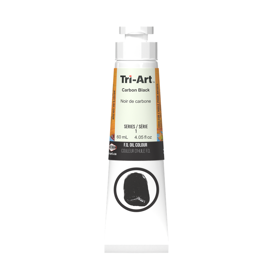 Tri-Art Oil Colours - Carbon Black - Art Noise