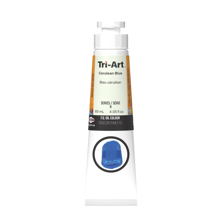 Tri-Art Oil Colours - Cerulean Blue - Art Noise
