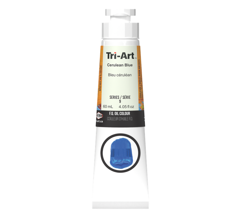Tri-Art Oil Colours - Cerulean Blue - Art Noise