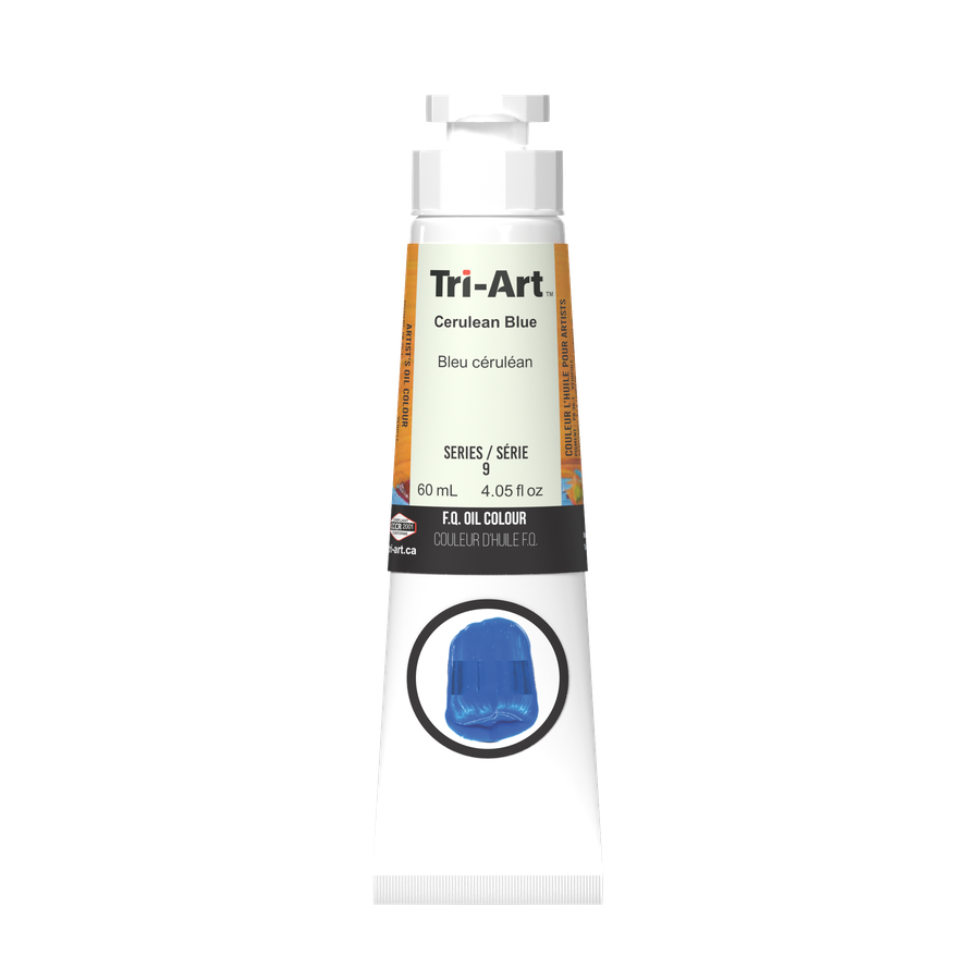 Tri-Art Oil Colours - Cerulean Blue - Art Noise