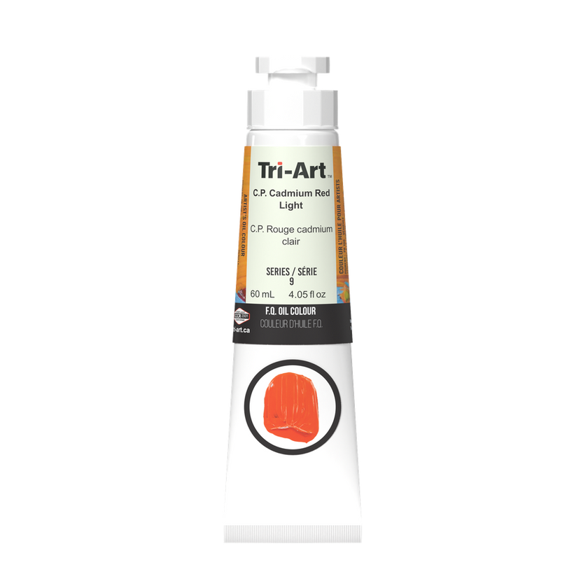 Tri-Art Oil Colours - C.P. Cadmium Red Light - Art Noise