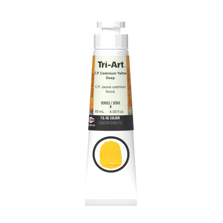 Tri-Art Oil Colours - C.P. Cadmium Yellow Deep - Art Noise