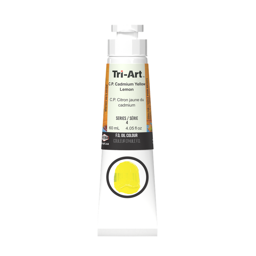 Tri-Art Oil Colours - C.P. Cadmium Yellow Lemon - Art Noise