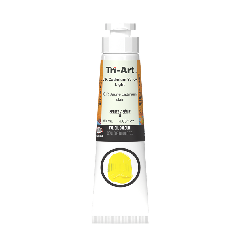 Tri-Art Oil Colours - C.P. Cadmium Yellow Light - Art Noise