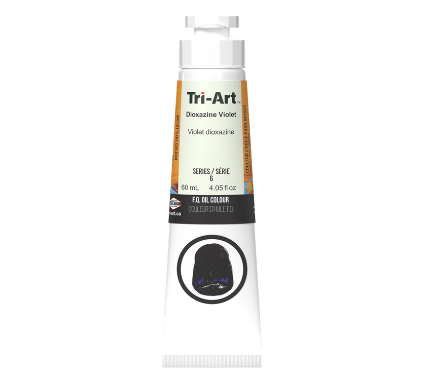 Tri-Art Oil Colours - Dioxizine Violet - Art Noise