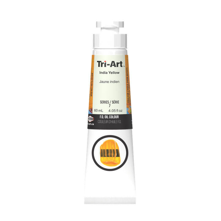 Tri-Art Oil Colours - Indian Yellow - Art Noise