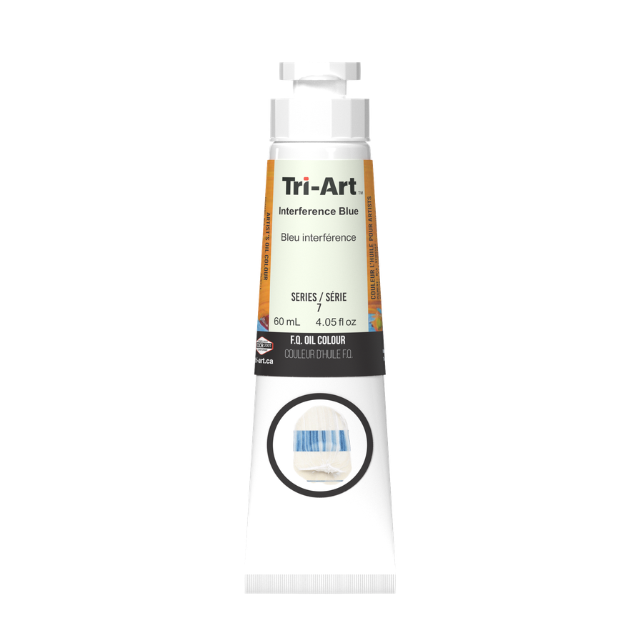 Tri-Art Oil Colours - Interference Blue - Art Noise