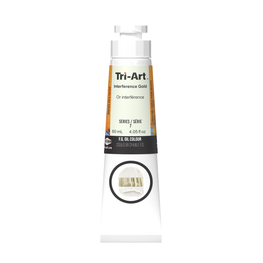 Tri-Art Oil Colours - Interference Gold - Art Noise