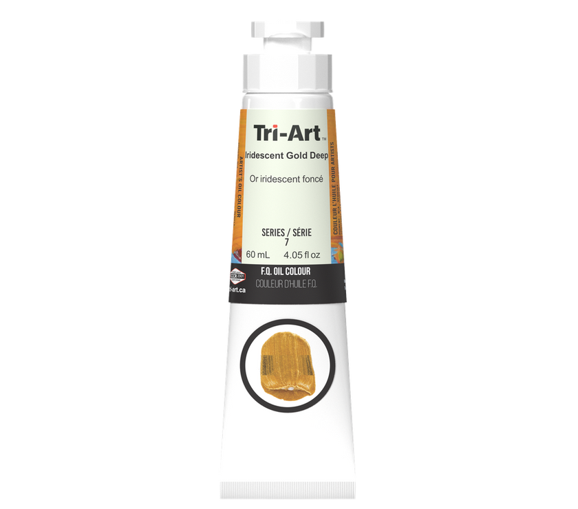 Tri-Art Oil Colours - Iridescent Gold Deep - Art Noise