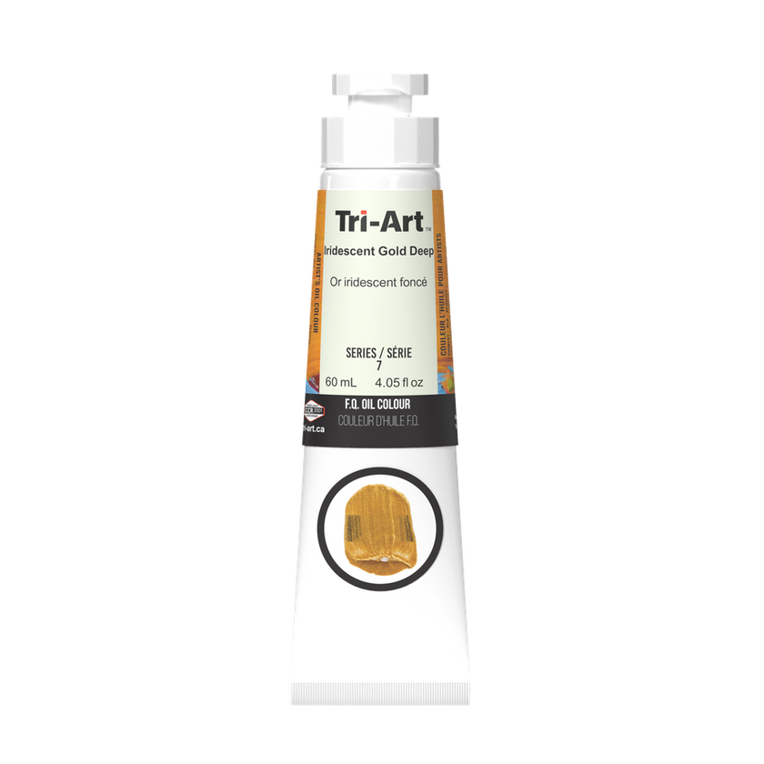 Tri-Art Oil Colours - Iridescent Gold Deep - Art Noise