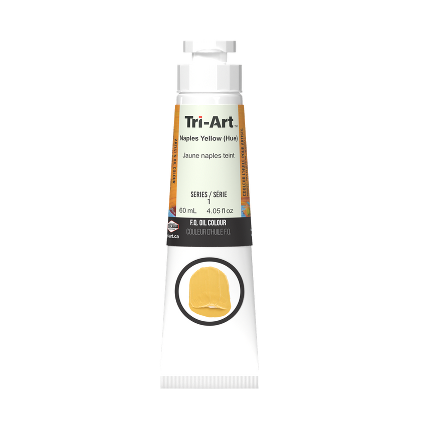 Tri-Art Oil Colours - Naples Yellow - Art Noise