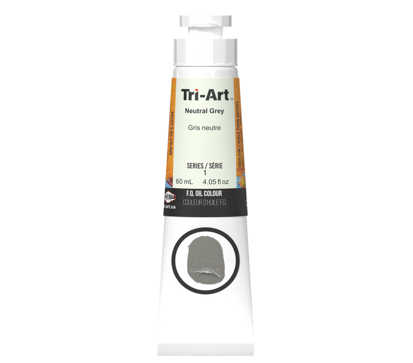 Tri-Art Oil Colours - Neutral Grey - Art Noise