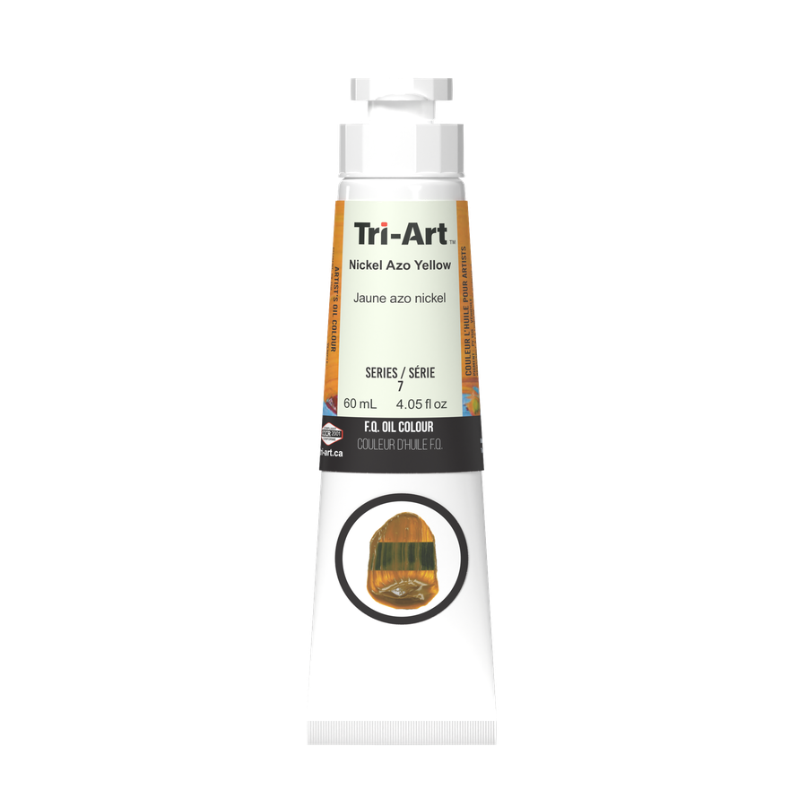 Tri-Art Oil Colours - Nickel Azo Yellow - Art Noise