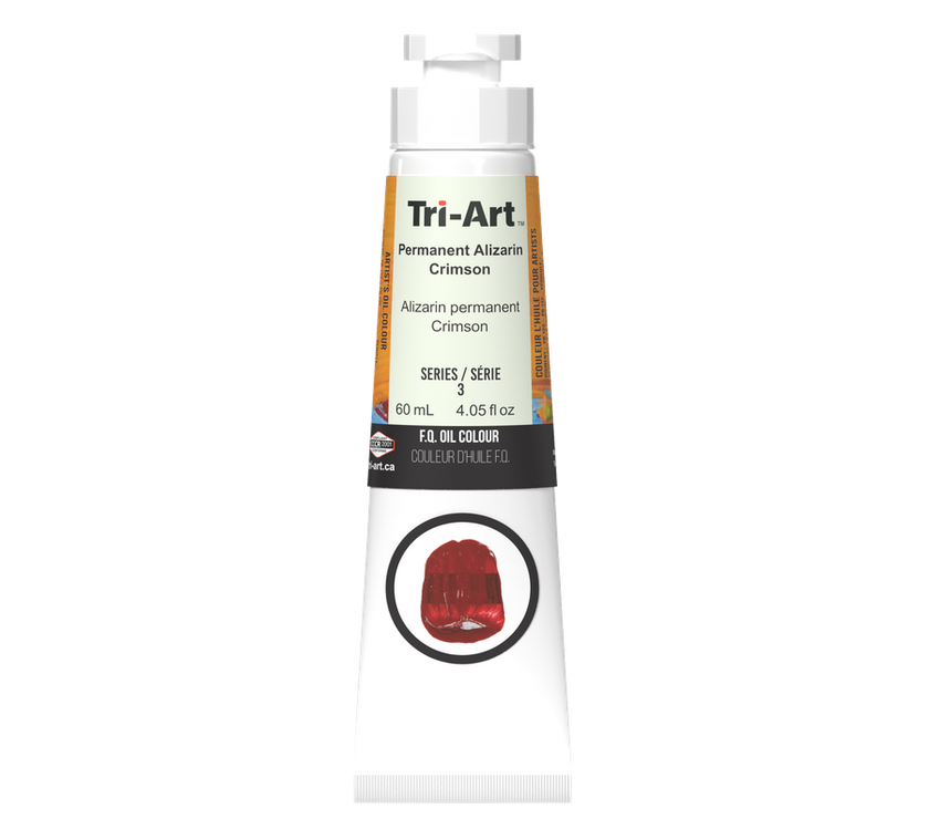 Tri-Art Oil Colours - Permanent Alizarin Crimson - Art Noise