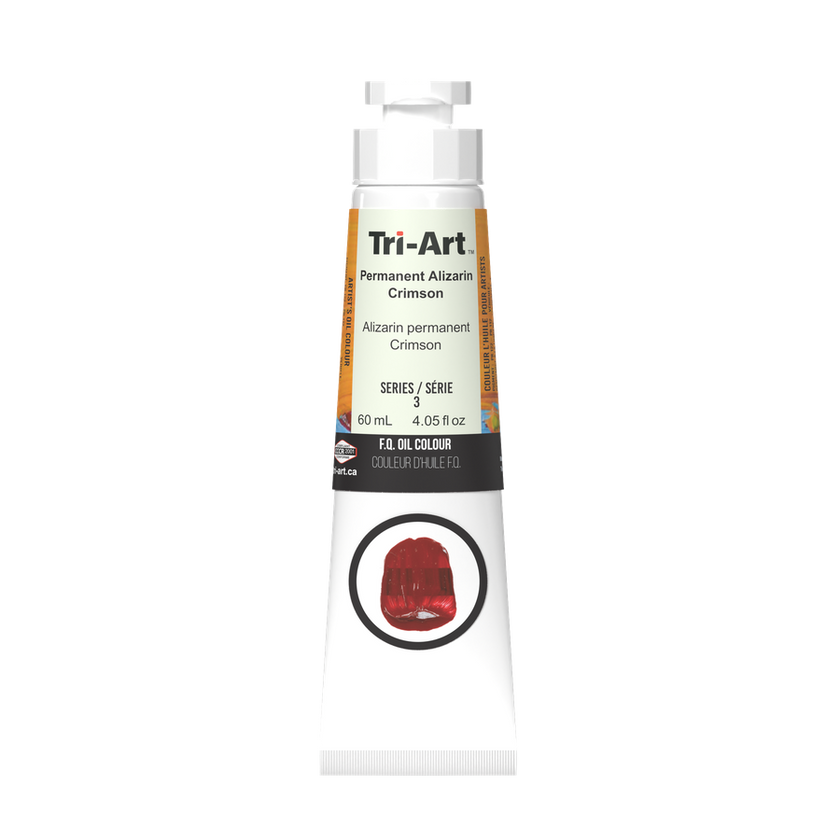 Tri-Art Oil Colours - Permanent Alizarin Crimson - Art Noise