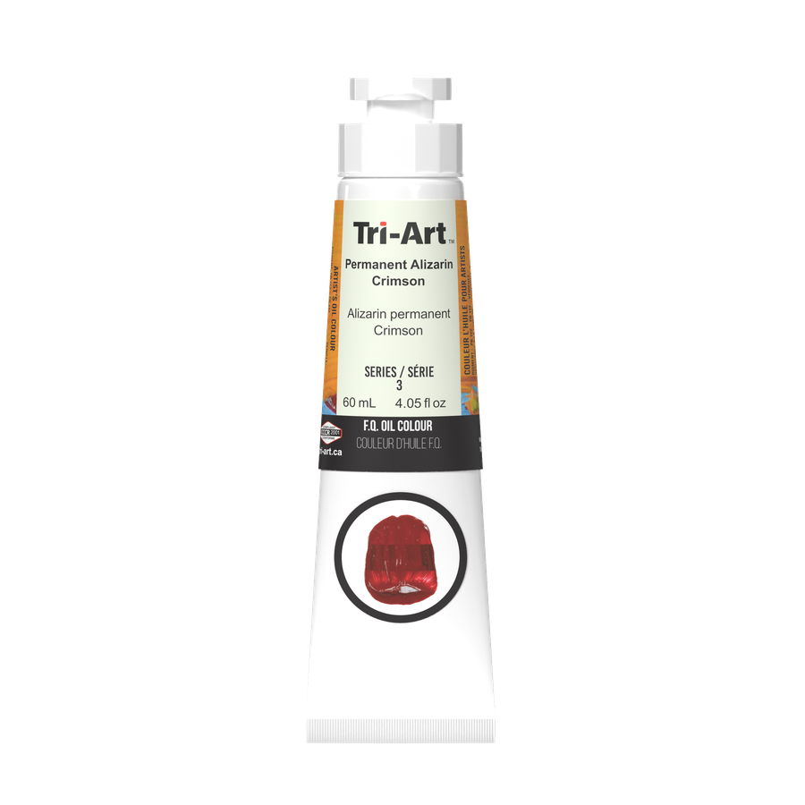 Tri-Art Oil Colours - Permanent Alizarin Crimson - Art Noise