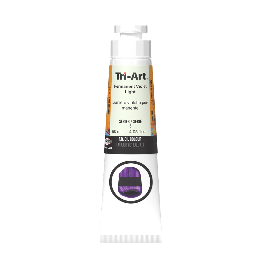 Tri-Art Oil Colours - Permanent Violet Light - Art Noise