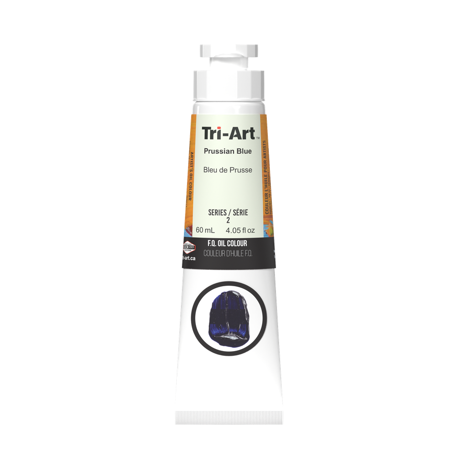 Tri-Art Oil Colours - Prussian Blue - Art Noise