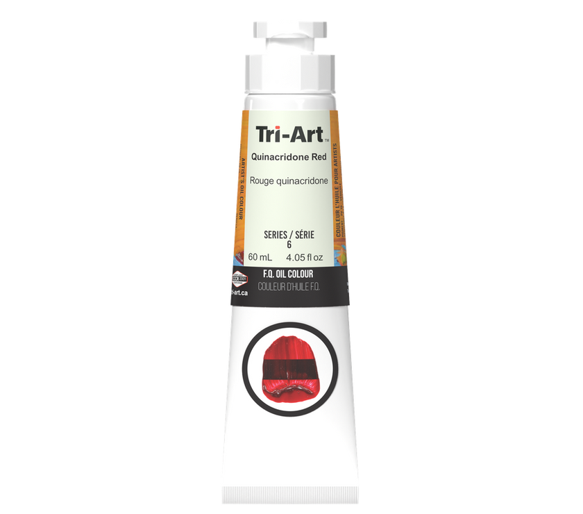 Tri-Art Oil Colours - Quinacridone Red - Art Noise