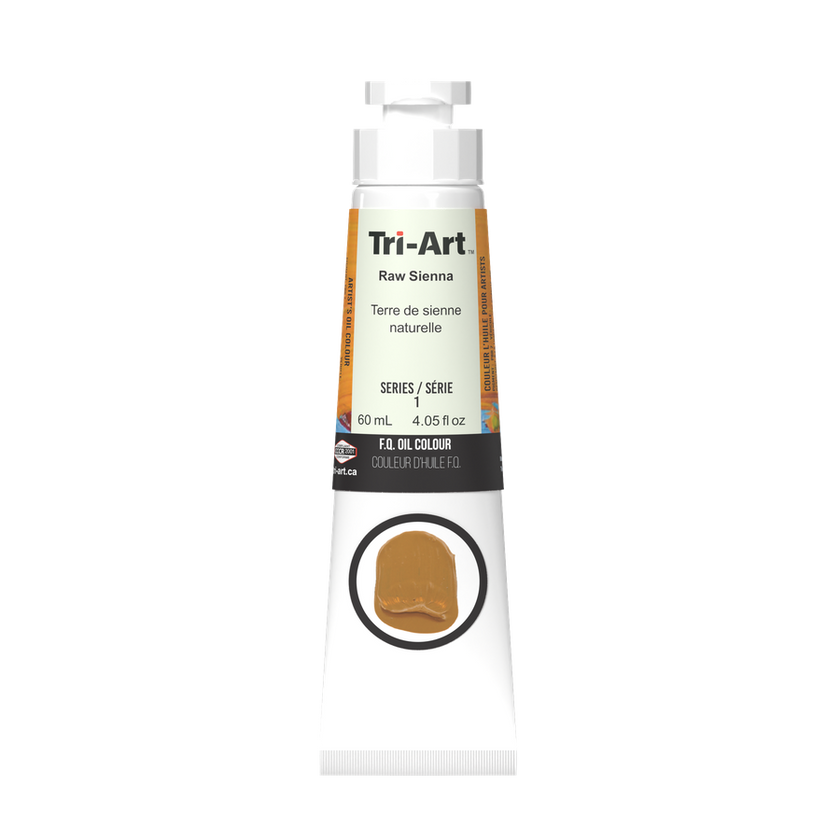 Tri-Art Oil Colours - Raw Sienna - Art Noise